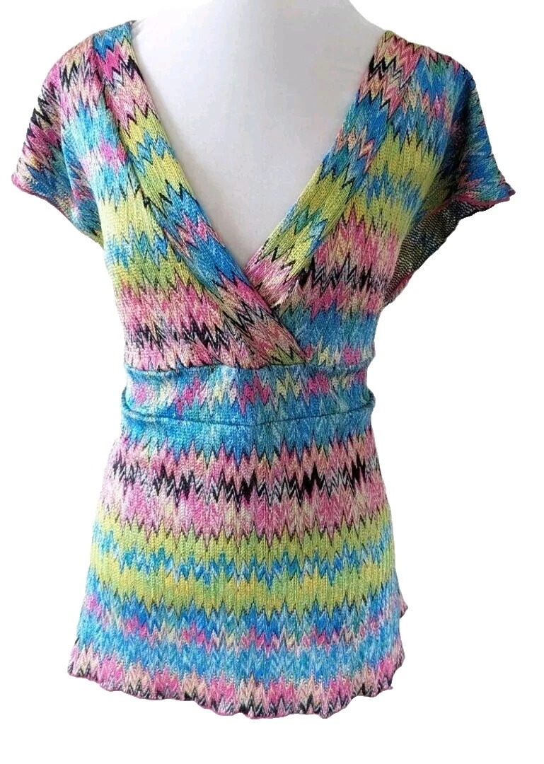 Camisetas a rayas retro para mujeres