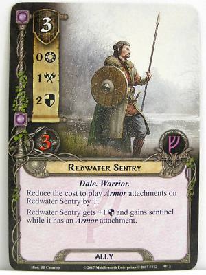 Lord of the Rings LCG - 1x #003 Redwater Sentry - The Wilds of Rhovanion