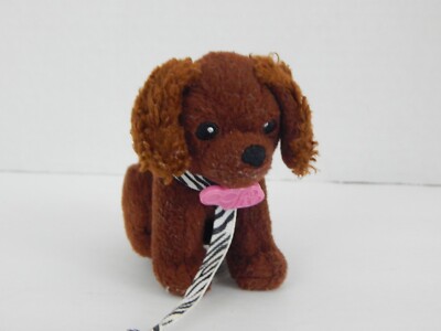 Battat ~ Dark Brown Puppy Dog w/ Leash