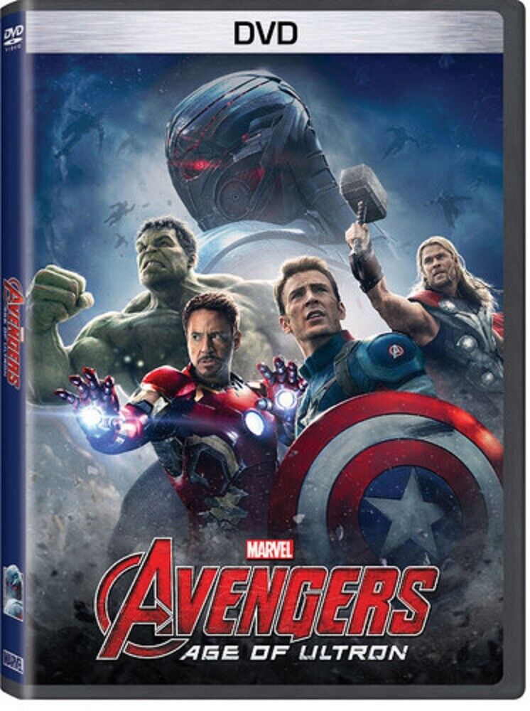 The Avengers Complete 4 DVD Movie Set Includes Avengers Ultron Infinity War End  Game Includes Thor's Hammer Decal 