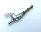 Jawa CZ - Ural Dnepr KP15 Petrol Fuel Tap Cock 14mm Straight Outlet 1.5mm Pitch