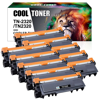 10 Toner kompatibel für Brother TN-2320 HL-L2300D HL-L2340DW MFC-L2700DN L2700DW