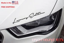 LUXURY EDITION Decal Sticker Racing Performance Sports Car Truck Emblem logo 