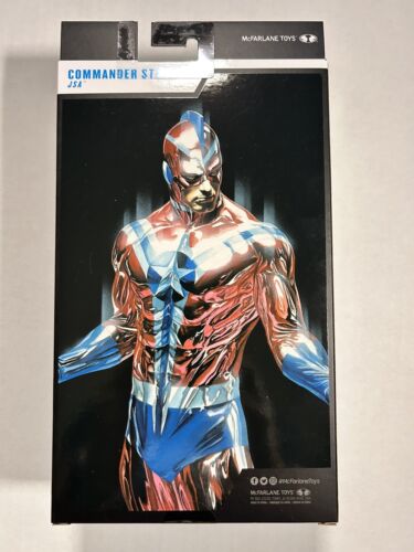 McFarlane Toys DC Multiverse Commander Steel JSA NEW INHAND Gold Label Target - Picture 3 of 6