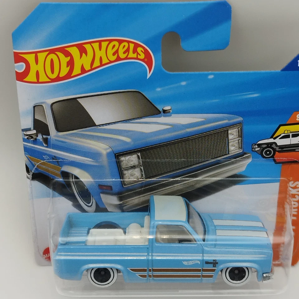 Hot Wheels Chevy Silverado '83 - Bleu - 2025 - Hw Hot Trucks - 1:64 - Neuf - Photo 3/4