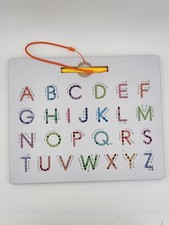 Double Sided Magnetic Letter Tracing Board 2 in 1 Alphabet Writing Practice Dc 9