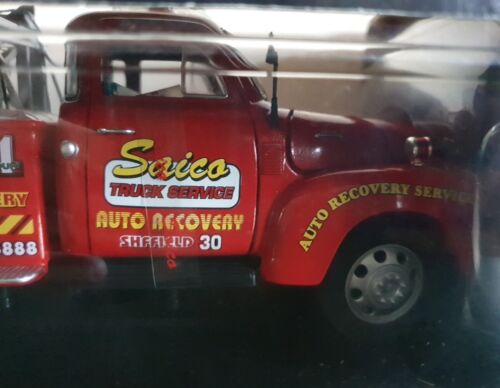 Saico 1953 Chevrolet Series 3800 Wrecker Truck Cab 1:24 Scale Diecast Boxed MIB - Picture 12 of 13