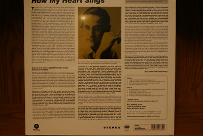 How My Heart Sings by Evans, Bill (Record, 2013) for sale online