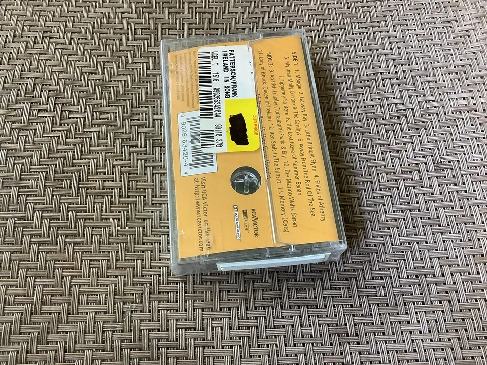 Ireland in Song by Frank Patterson  Ireland's Golden Tenor Cassette Sealed - Image 2 of 3