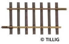 TILLIG 85129 HO Scale Straight Track Length 50 Mm