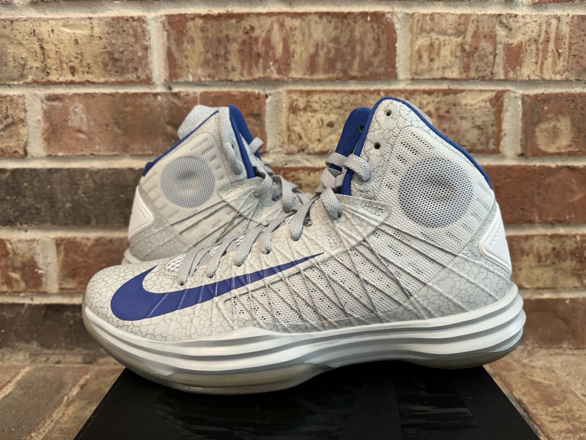 New 10.5 Nike Hyperdunk 2012 Blake Griffin Metallic Platinum Grey