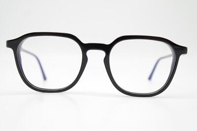 Aldo 726 Black Brown Silver Oval Eyeglasses Frame New