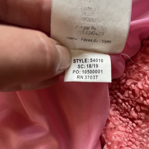 Obermeyer Puffer Vest Quilted Insulated Winter Vest Blue Pink Girls Size - Picture 6 of 9