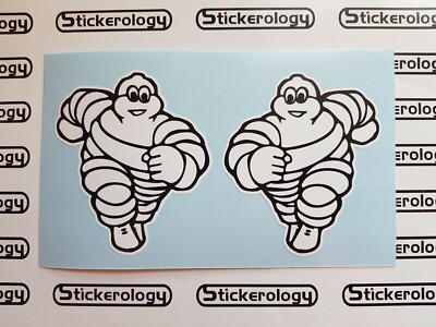 6 X MICHELIN MAN HAND BEIDSEITIG SUZUKI KOTFLÜGEL AUFKLEBER MOTORRAD GSX 600