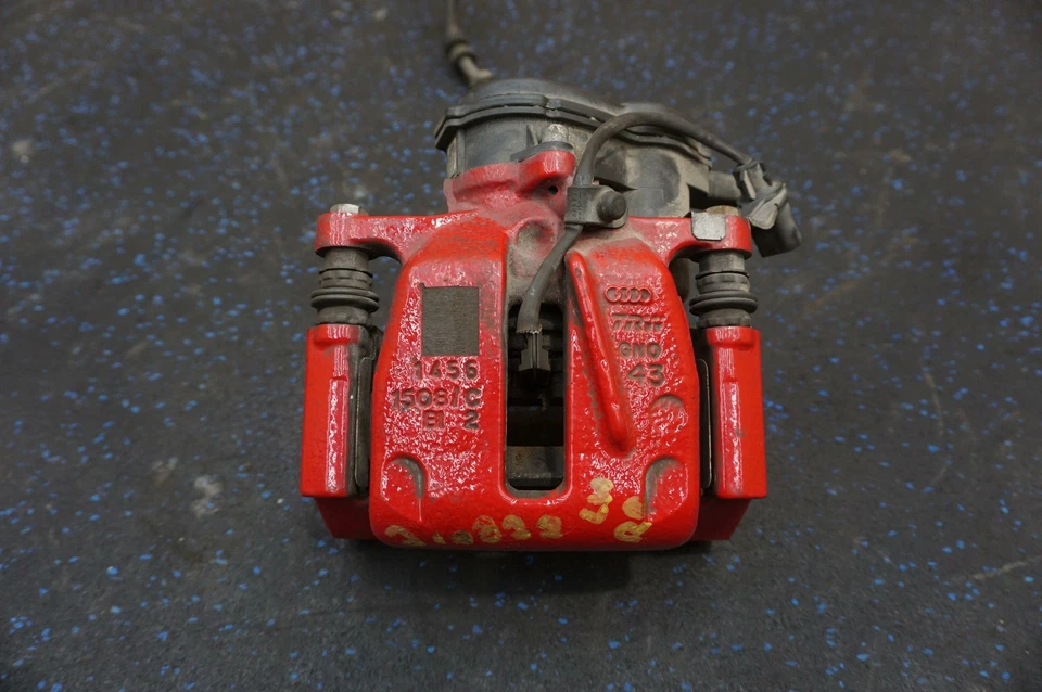 Pinza de freno trasera izquierda 356x22mm roja 4G0615403H OEM Audi S7 16-18 A6 S6 A7 17-18 Foto 2 de 4