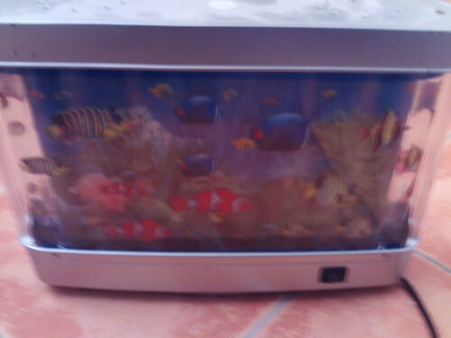 Aquarium Lampe - Fische bewegen sich - 3D Effekt Nachtlicht Kinderlampe - Bild 6 von 8