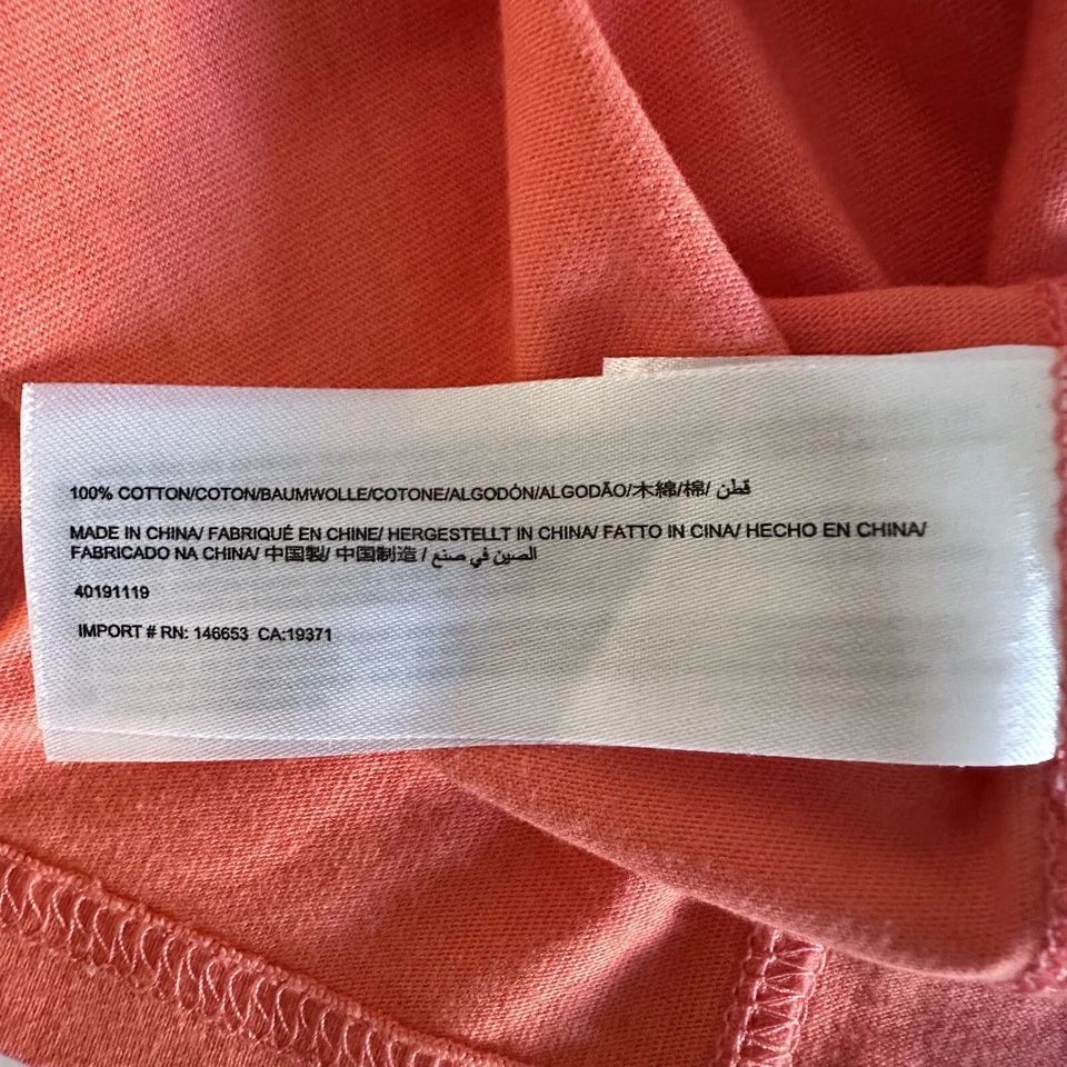 The Fifth Label T Shirt Women Size 10 (M) Red Short Sleeve Cotton Round Neck - Image 4 of 4