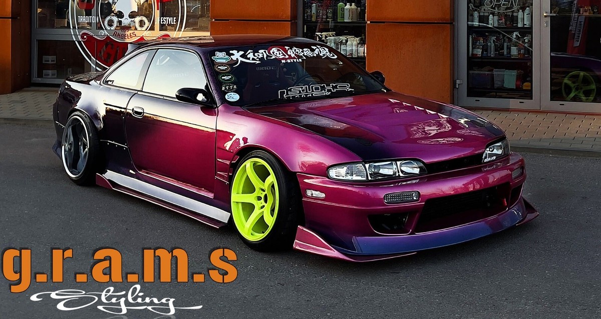 Origin Lab Style Side Steps Side Skirt Extensions to fit Nissan