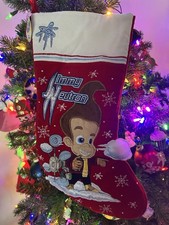 Nickelodeon Jimmy Neutron Boże Narodzenie Pończochy 2002 Nowe