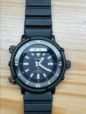 Seiko Prospex Diver Scuba SBEQ009 Solar 200M Safari Look Uhr JP