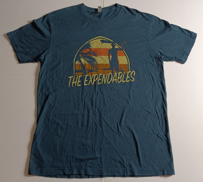THE EXPENDABLES BAND T-SHIRT SANTA CRUZ REGGAE ROCK SKA SKATE