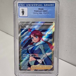 pokemon silver cards price Skyla 2021 Pokemon SWSH Shining Fates Full Art #072 PSA 10 – Yamacardo main image 1