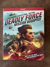 Deadly Force Mission Budapest (Bluray )  BRAND NEW SEALED SLIPCOVER TOO!