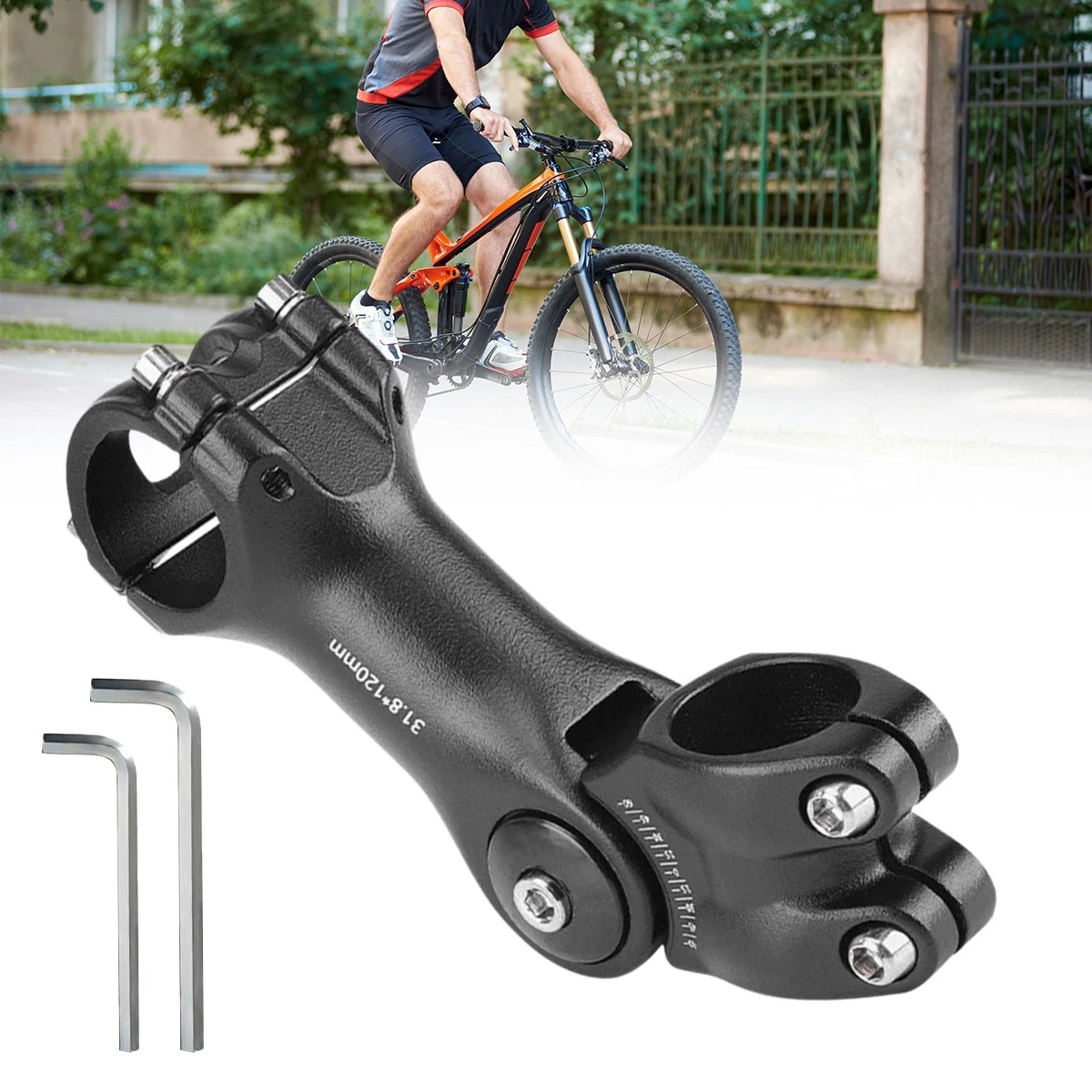 Mtb Lenker Erhöhung JTgugu Lenkererhöhung Fahrrad 25.4mm 28.6mm