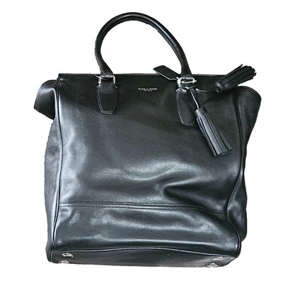 Coach Legacy Tanner Tote Black Glove Tanned Leather Tassel Bag 19924 NEW
