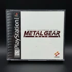 Original Metal Gear Solid Sony PlayStation 1, 1998 PS1 Black Label - No Manual