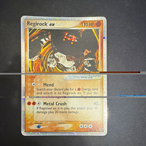 Nintendo Regirock ex EX Emerald 99/106 Holo Ultra Rare ENG 2005 110 HP
