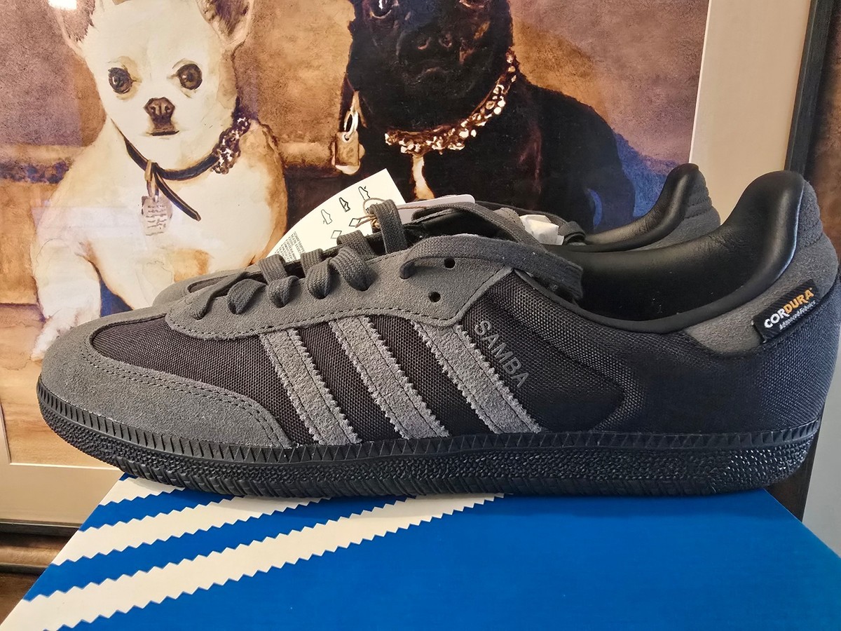 adidas Samba OG Cordura Pack - Black Grey JI3214 Lifestyle Shoes