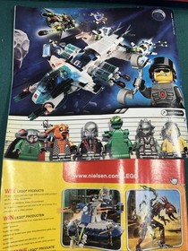 LEGO 5980 Space Police: Squidman's Pitstop INSTRUCTION MANUALS BOOKLETS ONLY 1-2