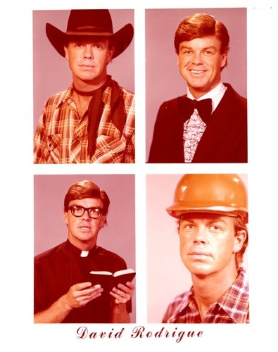 1970s David Rodrigue  Cowboy Priest Tux Vintage Photo 8x10