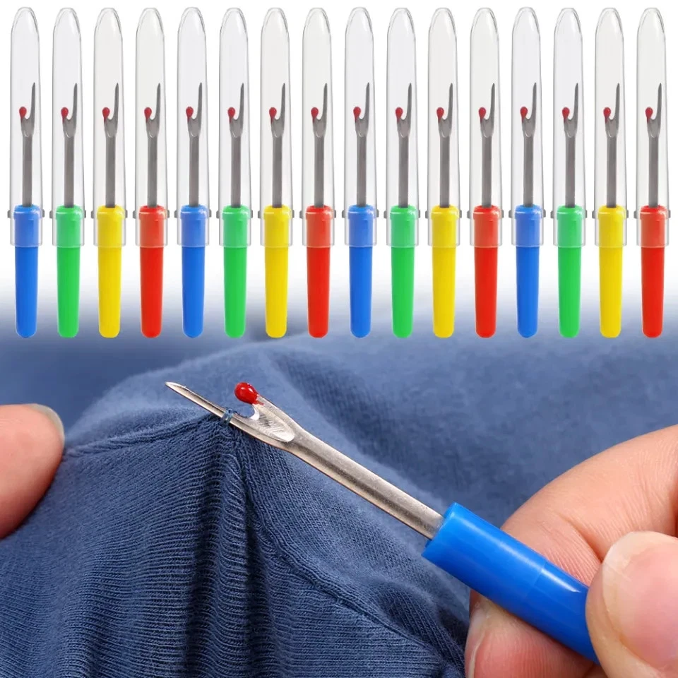 6Pcs Plastic Handle Cross-Stitch Sewing Thread Remover DIY Embroidery Hand Tools - Image 2 of 4