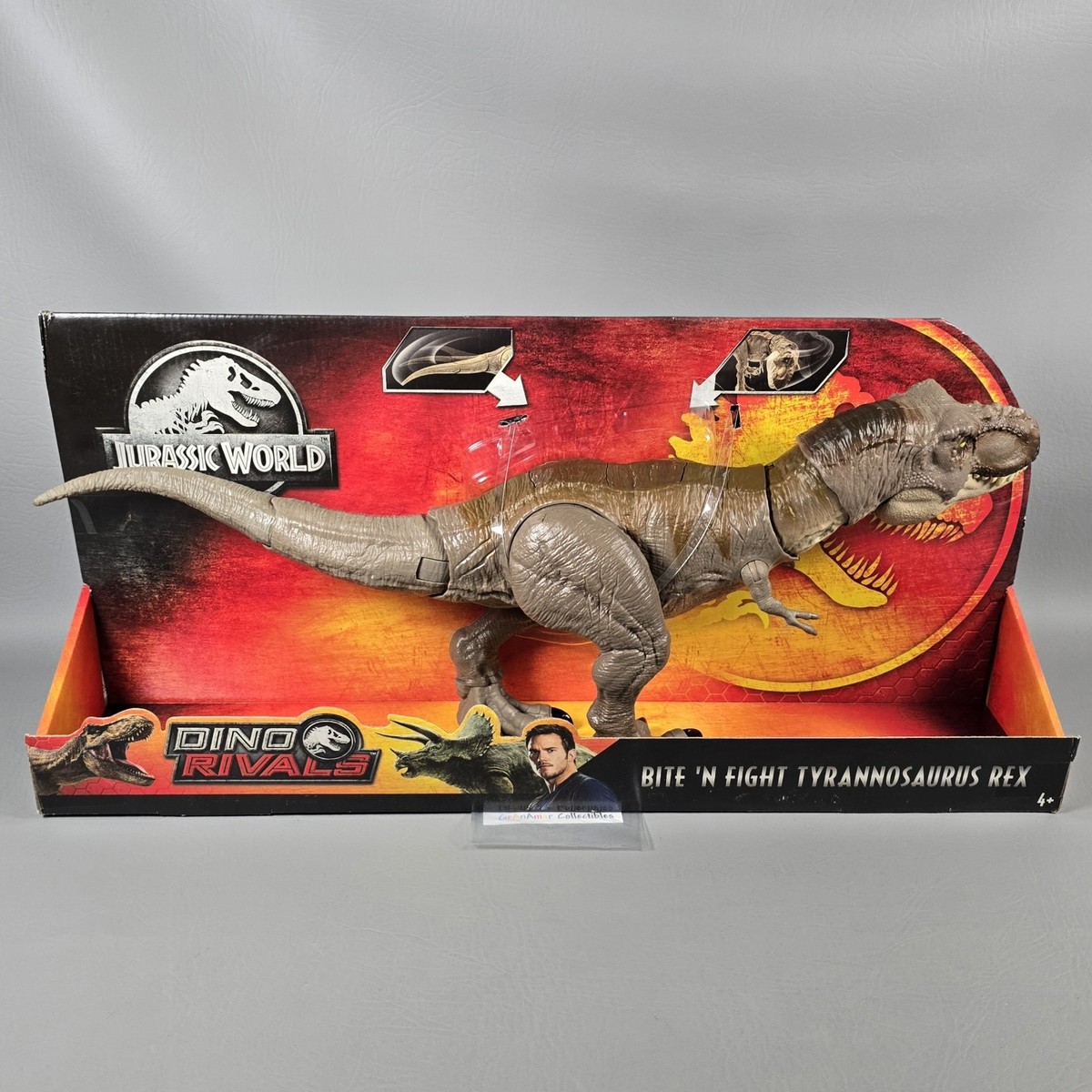 Jurassic World Bite 'n Fight Tyrannosaurus T-Rex Dino Rivals