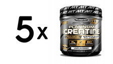 5 x MuscleTech Platinum 100% Creatine - 400g (75,00 EUR/kg)