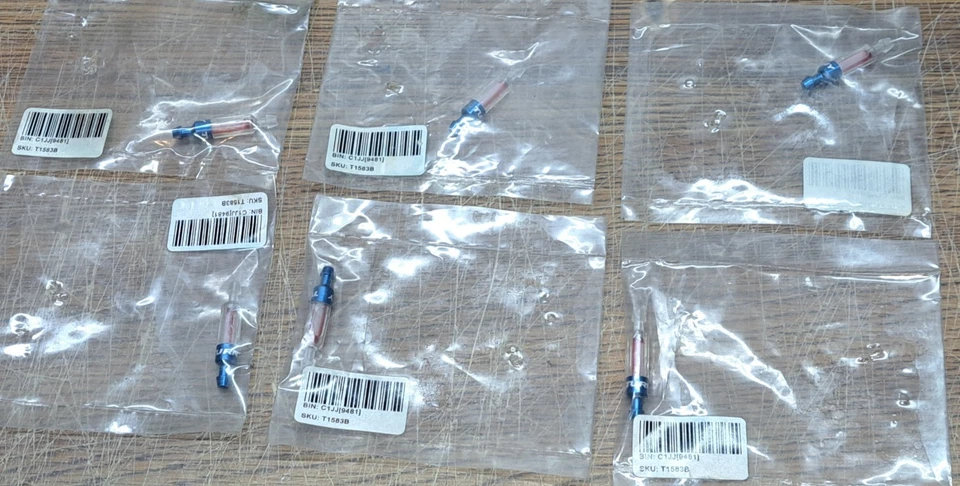 LOTE (6) Filtros de combustível compactos reconstruíveis Turnigy aviões de controle remoto - Imagem 2 de 4