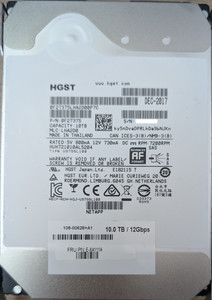 HGST Ultrastar 10TB SAS 12Gb/s 3.5" HDD HUH721010AL5204 Enterprise Server Hard D