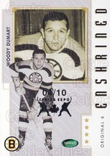 2003-04 Parkhurst Original Six Boston Bruins Expo #88 Woody Dumart
