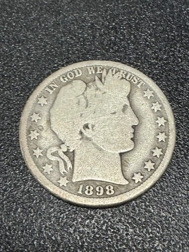 1898-O Barber Silver Half Dollar Great Coin No Reserve!