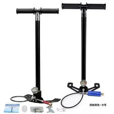 High-Pressure Air Pump 40MPa All-Stainless Steel Construction, All-Copper Piston