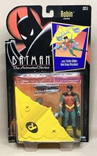 1992 Kenner BATMAN The Animated Series 4 3/4" ROBIN With Turbo Glider