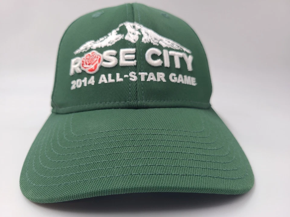 2014 Rose City All Star Game MLS Portland Adidas Snapback Hat Cap Soccer Green - Image 2 of 4
