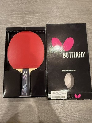 Butterfly Balsa Carbo X5 (FL) Ping Pong Paddle (Discontinued) - NEW