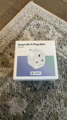 Matter MSS315 Smart Plug Mini, funktioniert mit Apple HomeKit, 1er Pack