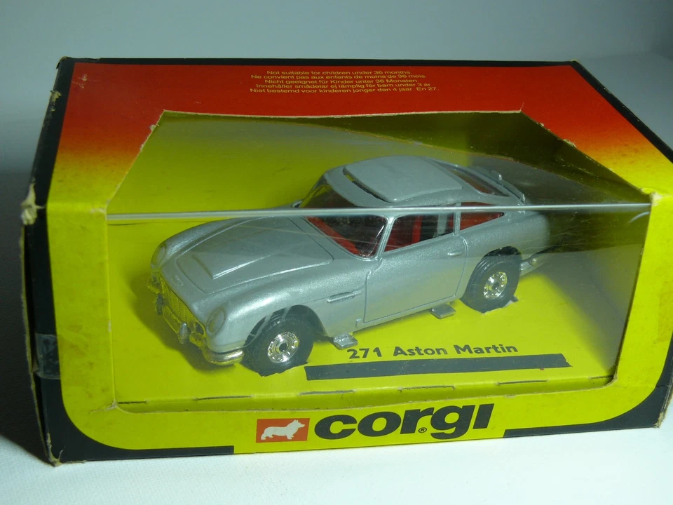 Seltener ASTON MARTIN DB5 von CORGI 271 in Box, der "Non James Bond" Aston - Bild 2 von 4