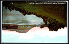 Postcard Sunderland, Mass., Conn. River, Sugar Loaf Mt.in distance.   U95