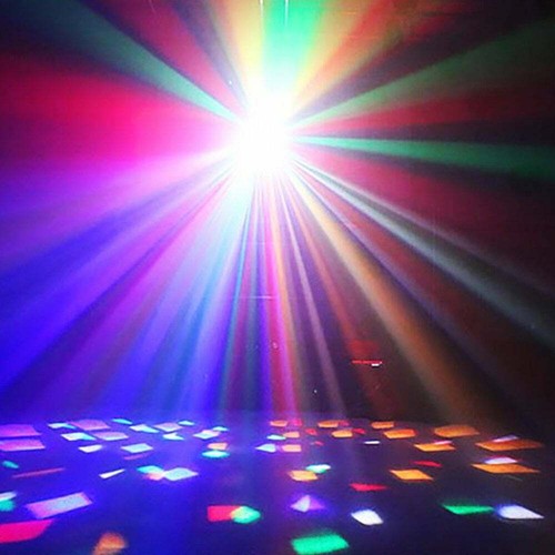 Multi FX Light Tri-Colour SMD LED Beams Lighting Room Filler DJ Disco Effect - Picture 3 of 6
