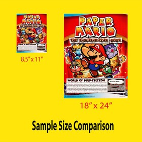 Donkey Kong Classic NES Nintendo GBA Glossy Review Poster Print Unframed G1484